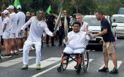 Relais de la Flamme Olympique par Christian