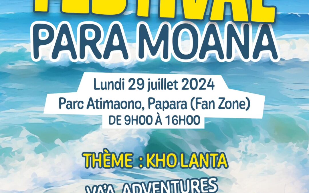 Festival Para Moana à Atimaono