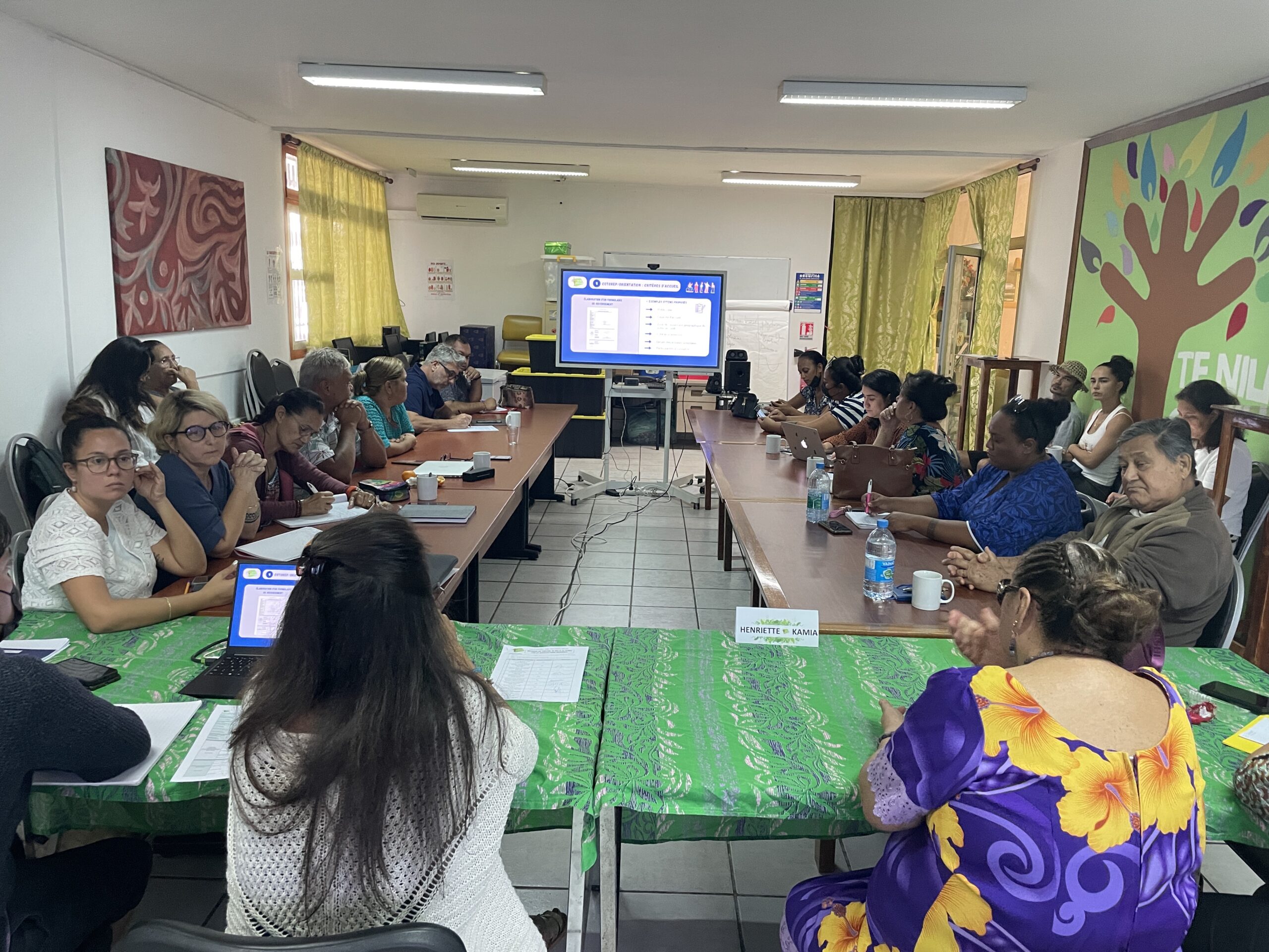 Réunion entre nos chargés d'inclusions de toutes nos associations