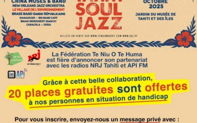 20 places gratuites pour le Tahiti Soul Jazz Festival