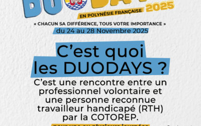 DuoDays en Polynésie française 2025